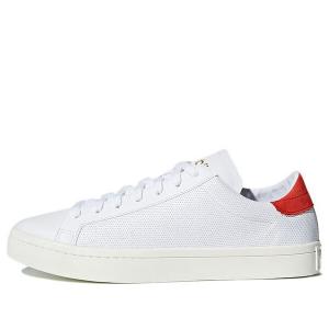 Adidas court vantage red hotsell