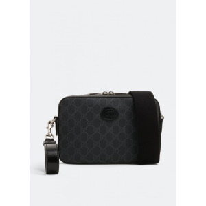 Сумка GUCCI Interlocking G shoulder bag , черный