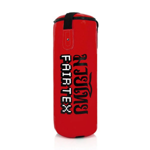 Мешок для тайского бокса детский Fairtex Heavy Bag, без наполнения, красный