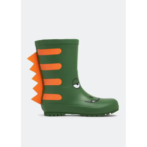 Ботинки STELLA MCCARTNEY Chameleon rain boots, зеленый