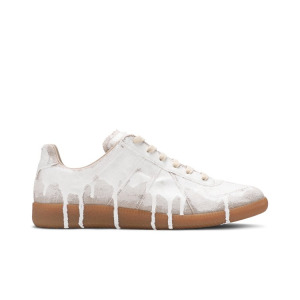 Кроссовки Maison Margiela Replica 'Paint Drip - Bianchetto', белый