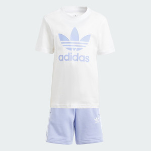 Комплект шорт и футболки Adicolor Adidas, цвет Violet Tone