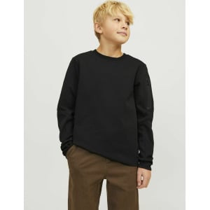 Толстовка JCOFUSION CREW NECK Jack & Jones, черный