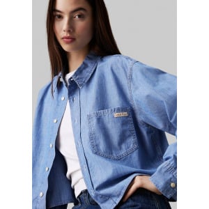 Блузка на пуговицах CHAMBRAY Calvin Klein Jeans, цвет Selvage Denim