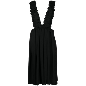 Comme Des Garçons Comme Des Garçons dungarees-style midi dress, черный