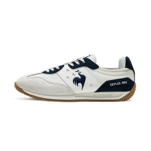 Кроссовки le coq sportif Lifestyle Shoes Unisex Low-top White/navy, белый/темно-синий