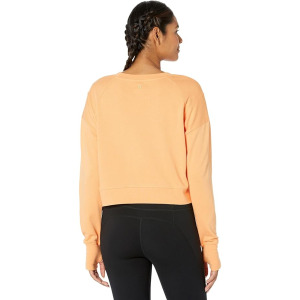 Толстовка Sweaty Betty After Class Crop Sweatshirt, цвет Spring Orange