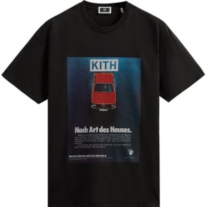 Футболка Kith For BMW 1602 Vintage Tee 'Black', черный