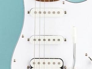 Squier affinity series stratocaster hss limited edition electric guitar ice blue metallic cheap