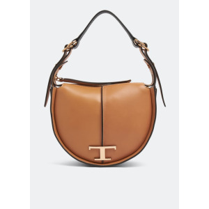 Сумка-хобо TOD'S Timeless small hobo bag, коричневый