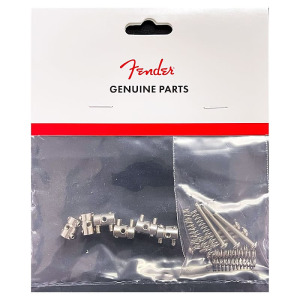 Седла для бриджа Fender American Vintage Telecaster Custom с резьбой 0012297049 Fender American Telecaster Threaded Bridge Saddles 0012297049