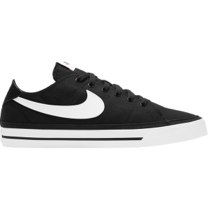 Кроссовки Nike Court Legacy Canvas 'Black White', черный