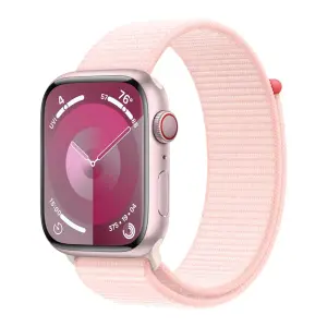 Умные часы Apple Watch Series 9 (GPS + Cellular), 45мм, Pink Aluminum Case/Pink Sport Loop - Onesize