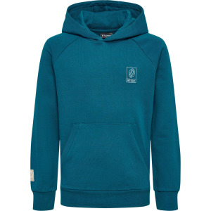 Hmlgg12 Sweat Hoodie Kids Толстовка унисекс для детей HUMMEL, берлинская лазурь