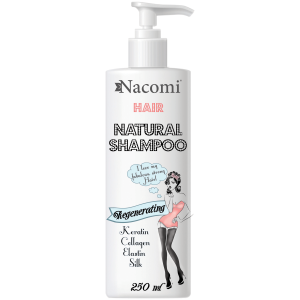 Nacomi Hair питательный и восстанавливающий шампунь для волос, 250 мл