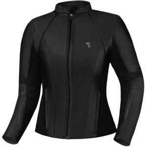 Женская мотоциклетная куртка SHIMA Monaco 2.0 с коротким воротником, черный