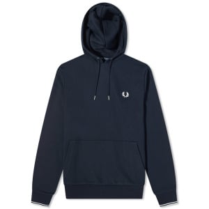 Толстовка Fred Perry Tipped Popover, темно-синий