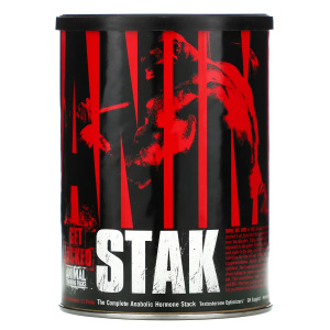 Universal Nutrition Animal Stak полный набор ускоряющих обменные процессы гормонов, 21 пакетик