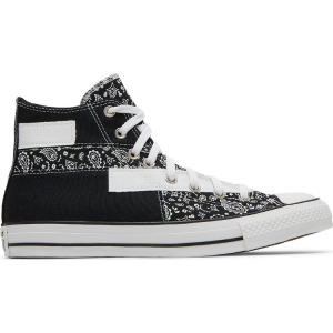 Кроссовки Converse Chuck Taylor All Star High Paisley Patchwork - Black, черный