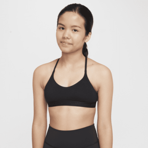 Спортивный бюстгальтер Nike Indy Girls' Sports Bra, черный