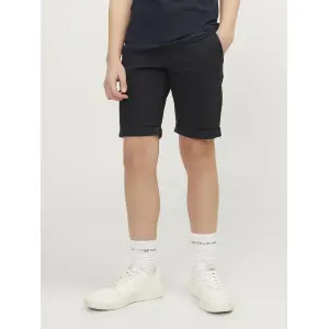 Детские шорты-чиносы Jack & Jones "JPSTDAVID JJCHINO SHORTS AKM SN JNR" Jack & Jones Junior, черный