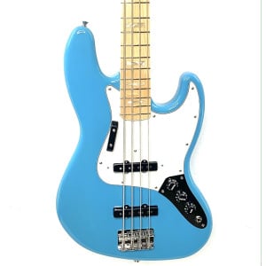 Басс гитара Fender MIJ Limited International Color Jazz Bass - Maui Blue