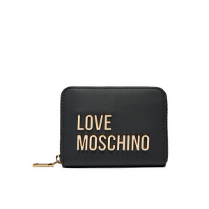 Большой кошелек Love Moschino, черный