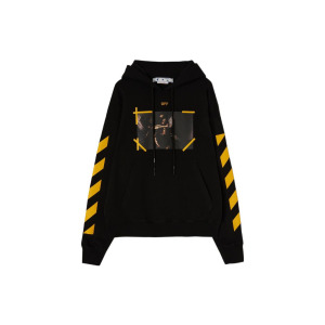 OFF-WHITE Мужская толстовка, цвет Black