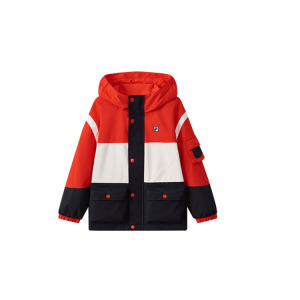 FILA Kids Пуховик/пуховик, цвет Fiery Red