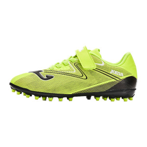 Детские футбольные бутсы Kids Low-top Neon Green Joma, зеленый