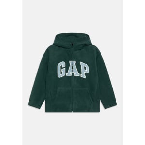 Флисовая куртка LOGO HOOD BOYS GAP, зеленый