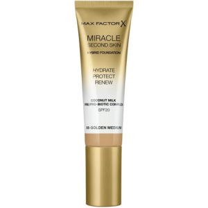 Max Factor Miracle Second Skin Увлажняющая основа Golden Medium 30 мл