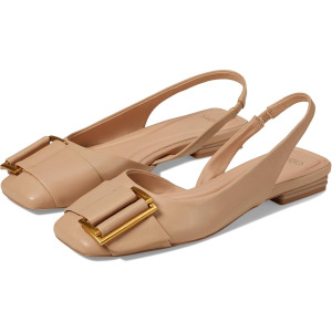 Туфли на плоской подошве Franco Sarto Tracy Sling Slingback Flats, цвет Nude Beige Leather