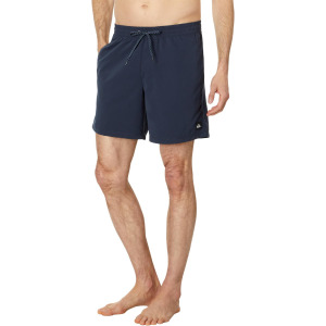 Шорты для плавания Quiksilver 17" Everyday Solid Volley Shorts, цвет Dark Navy