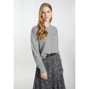 Джемпер STRICKPULLOVER DreiMaster, цвет Mottled Grey