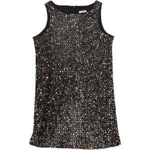 Платье MILLY MINIS Tinsel Sequins Angular Shift, золотой