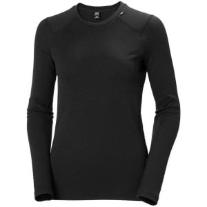 Футболка Helly Hansen Lifa Merino Midweight Crew, черный