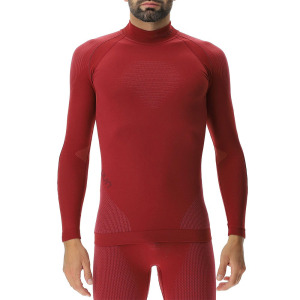 Базовый слой с длинным рукавом UYN Evolutyon Turtle Neck, красный