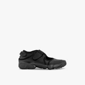 Низкие сетчатые кроссовки Air Rift с вышитым логотипом Nike, черный