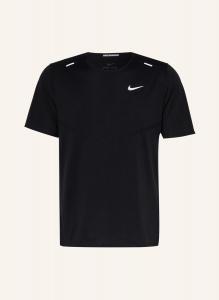 Беговая рубашка rise 365 Nike, черный