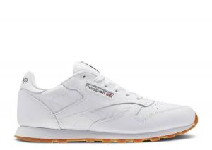 Reebok CLASSIC LEATHER J WHITE GUM CDEK.Shopping