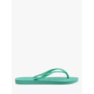 Шлепанцы Havaianas Slim, цвет metallic/green