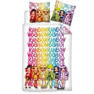 Детское постельное белье Rainbow High Girls 2 шт. Комплект 135-140х200 65х65