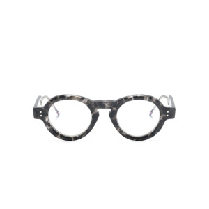 Thom Browne Eyewear очки в круглой оправе, серый