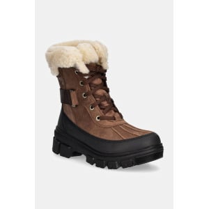 Кожаные зимние ботинки Sorel TORINO V PARC WP OUTDRY, коричневый