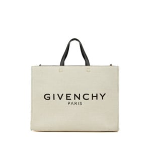 Сумка для покупок g-tote среднего размера, бежевая Givenchy