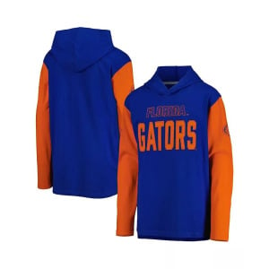 Толстовка с длинными рукавами и длинными рукавами Big Boys Royal Florida Gators Heritage Outerstuff, синий