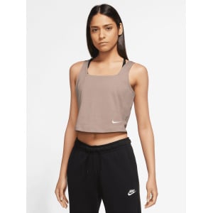 Майка Nike W NSW JRSY CAMI, бежевый