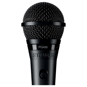 Кардиоидный динамический вокальный микрофон Shure PGA58-LC