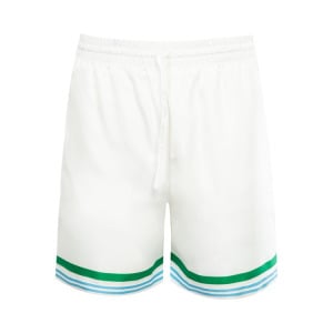 Шорты Casablanca Silk Shorts With Drawstring, цвет Le Jeu Coloré